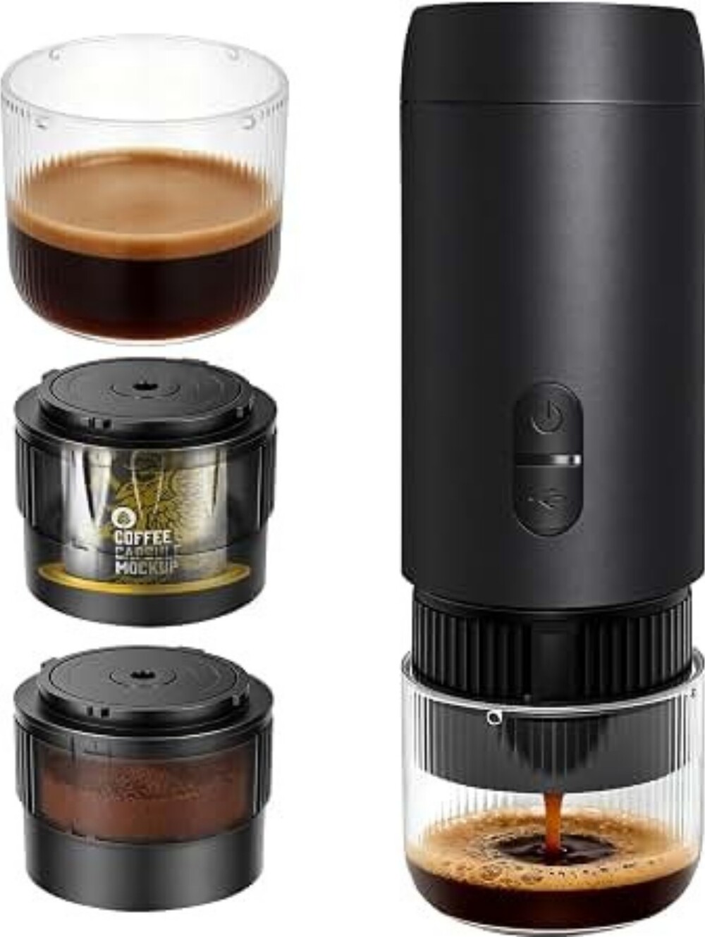 New Beanztrip Pro Portable Self-Heating Espresso Maker